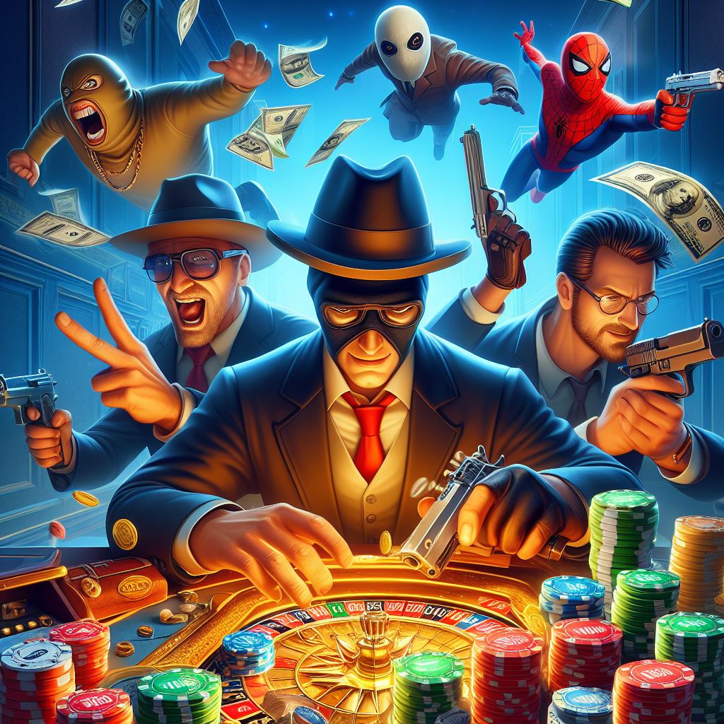 Experience the Thrill of Heart-Pounding Heist Frenzy Casino Game!